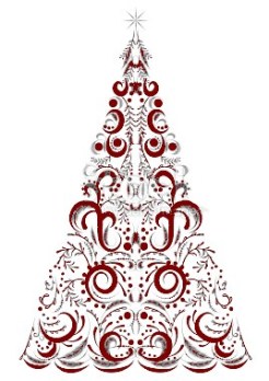 stock-illustration-18348638-victorian-calligraphy-style-christmas-tree-shape