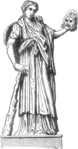 Yes - Melpomene carries a clubb... See why poor Euterpe stands no chance?